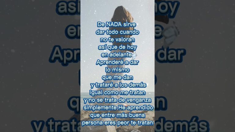 Frases Poderosas Cuando Das Todo y No Te Valoran | ECONOMÍA VERDE