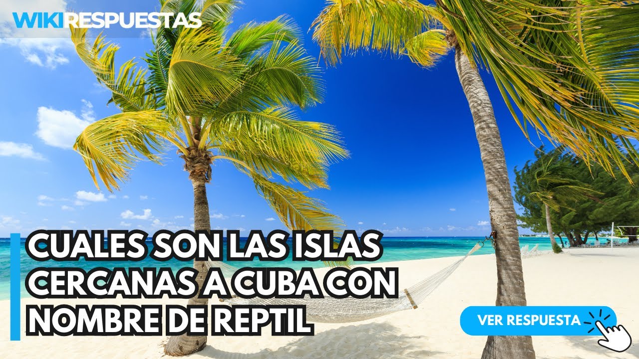 Islas Cercana A Cuba Con Nombre De Reptil