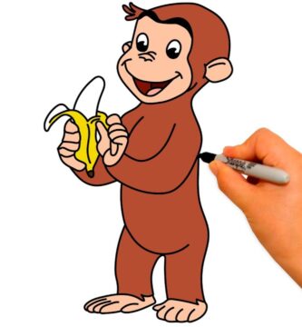 Descubre Diversión con Jorge el Curioso para Colorear 1 Descubre Diversión con Jorge el Curioso para Colorear