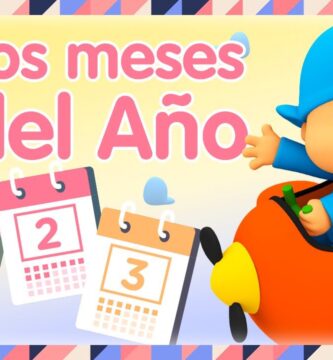 Divertidos Dibujos Representativos para Niños de los Meses del Año