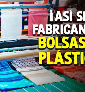Proceso de cómo se emplea la fabricación de bolsas de plástico